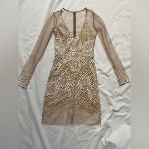 Nude Illusion Dress